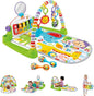 Fisher-Price Baby Playmat Deluxe Kick & Play Piano Gym for Learning & 2 Maracas Soft Rattles for Newborn to Toddler Play Ages 0+ Months