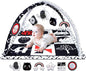 Black and White Baby Gym Play Mat with 6 Toys Tummy Time Activity Mat for Babies 0-6 6-12 Months High Contrast Baby Gyms & Playmats Sensory Toys Newborn Brain Development Infant Play Mat