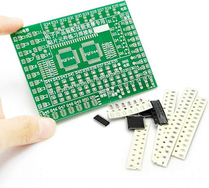 Gikfun DIY SMD/SMT Components Practice Board Soldering Skill Training Kit AE1173