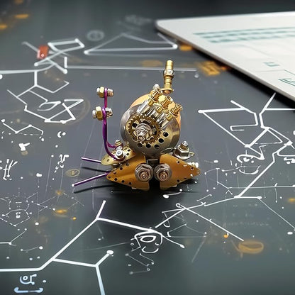 Mechanical Metal DIY 3D Insect Brass Puzzle (Snail-O)