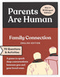 Parents Are Human, Relationship Cards, Get to Know Each Other Better, Parents, Families, Teens & Kids Relationship Building, Light & Deep Questions, 70 Questions & Activity Cards, English