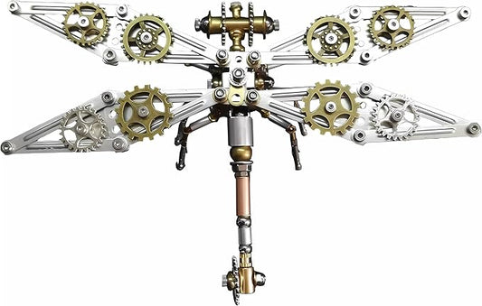 Mechanical Metal DIY 3D Insect Brass Puzzle (Dragonfly B)