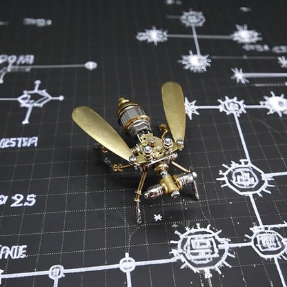 Mechanical Metal DIY 3D Insect Brass Puzzle (Fruit Fly)