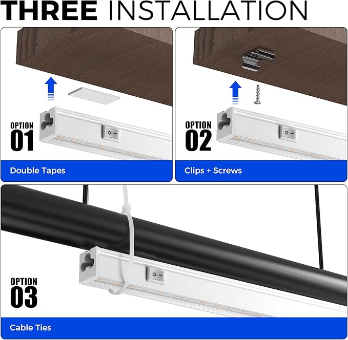 Barrina T5 Grow Lights, Full Spectrum Grow Light, 3ft 128W (8 x 16W, 800W Equivalent), LED Grow Lights for Indoor Plants, Greenhouse, Plant Grow Shelf, Plug and Play, Yellow, 8-Pack