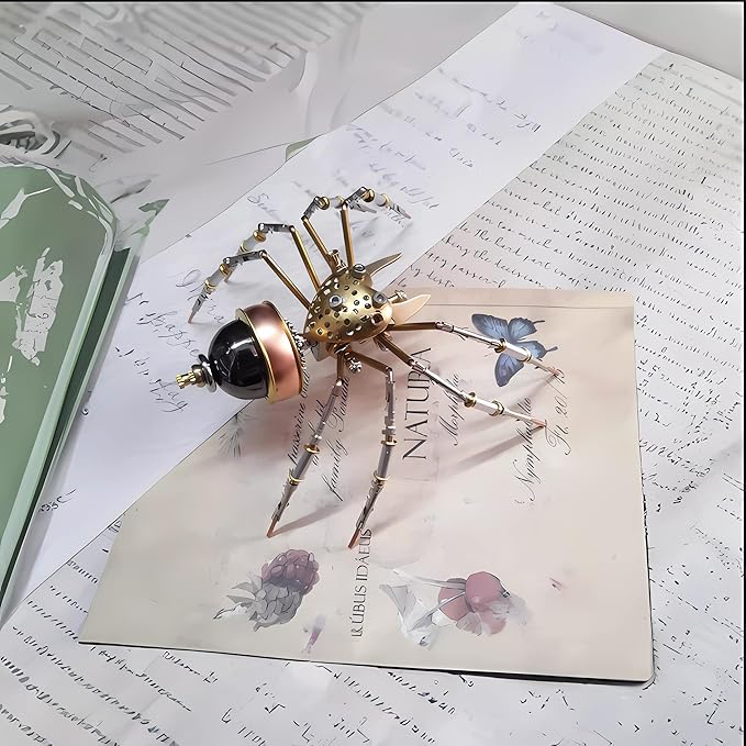 Mechanical Metal DIY 3D Insect Brass Puzzle (Jumping Spider)