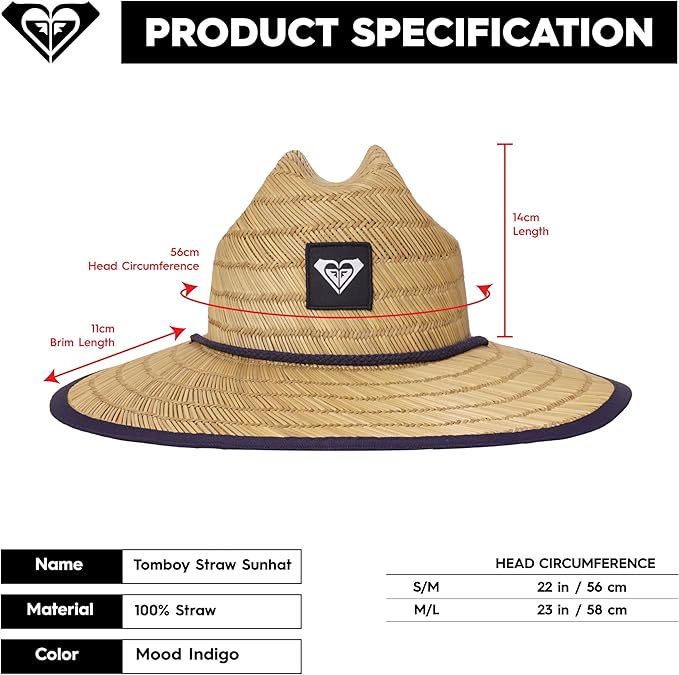 Roxy Women's Tomboy Straw Hat