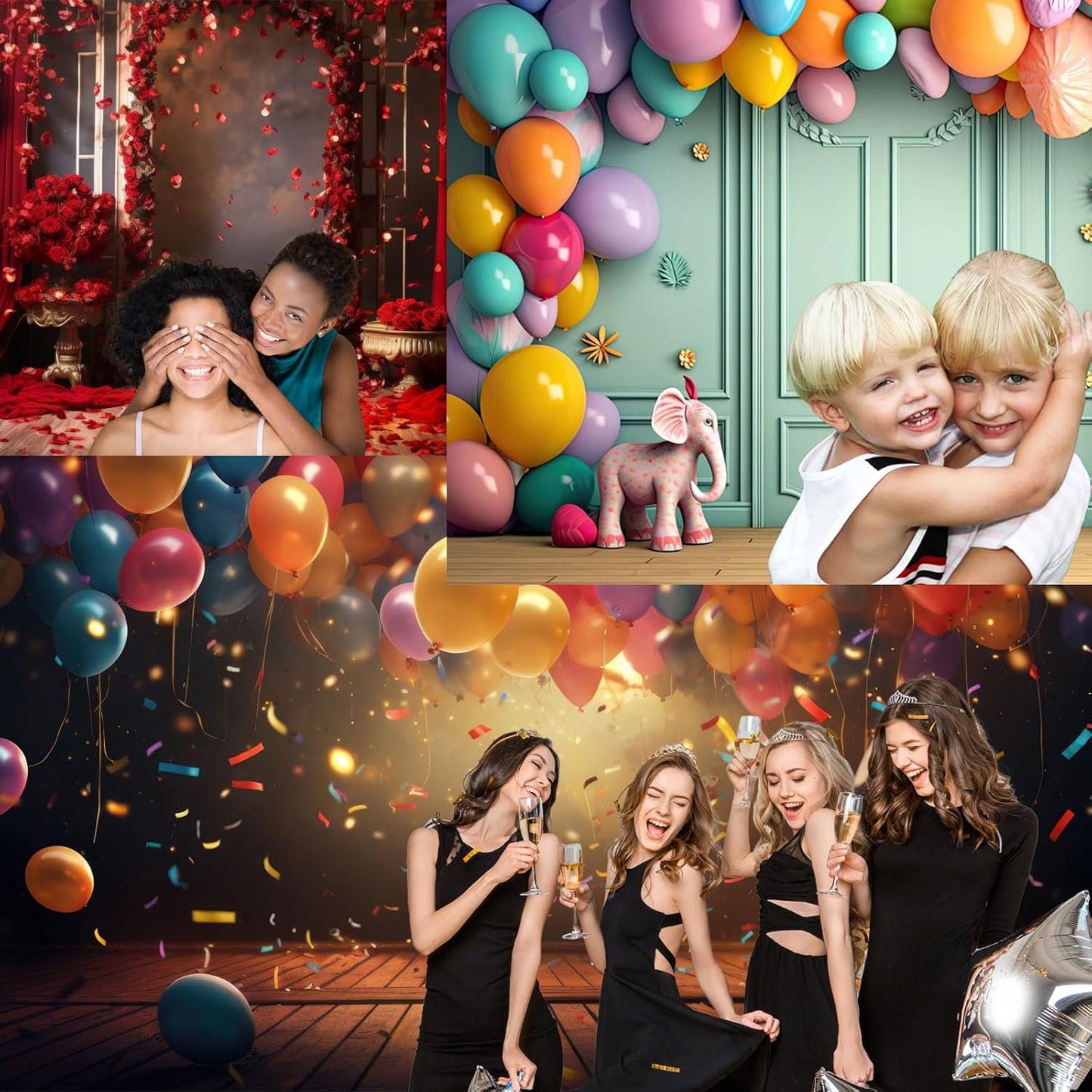 Outer Space Aquarium Background Fantasy Alien Planet Nebula and Galaxies Terrarium Background Stars Nebula Atmosphere Fish Tank Background Outer Space Reptile Tank Background 24x12in