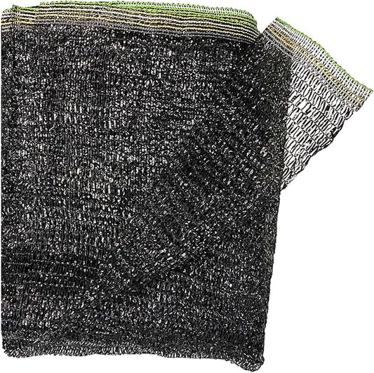 Cool Area 55% 6.5x16.5ft Sunblock Shade Cloth Cover Mesh UV Resistant Net for Garden Flower Plant Greenhouse, Black