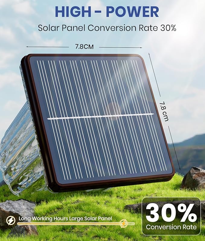 Super Bright Solar Pathway Lights Outdoor Powered,Adjustable Warm&Cool White,Waterproof IP65 Garden Decor Landscape Lighting Outside for Yard/Patio/Walkway/Driveway/Landscape (Cocoa Brown, 4 Pack)