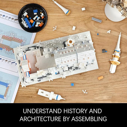 Germany Swan Stone Castle Micro Building Blocks Set, Famous World Architecture Model Creative Collection Building Toys for Adults and Kids 14+ (2800 Pieces)