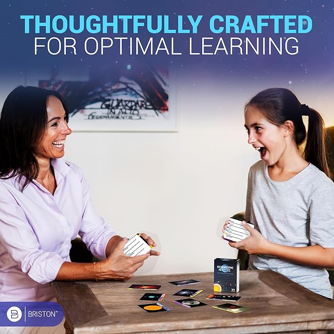 75 Space Flash Cards – STEM Learning Resource - Solar System, Stars, Galaxies, Planets, Satellites, Universe - Astronomy Flashcards for Science Students & Future Astronauts – Grade School & Homeschool