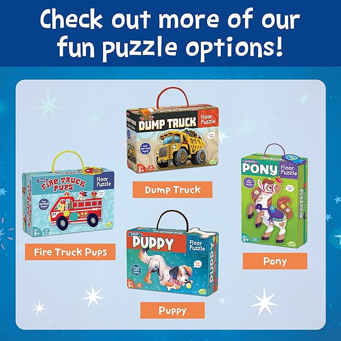 Peaceable Kingdom Hoot Owl Hoot Floor Puzzle – Giant Floor Puzzle for Kids Ages 5 & up – Great for Classrooms