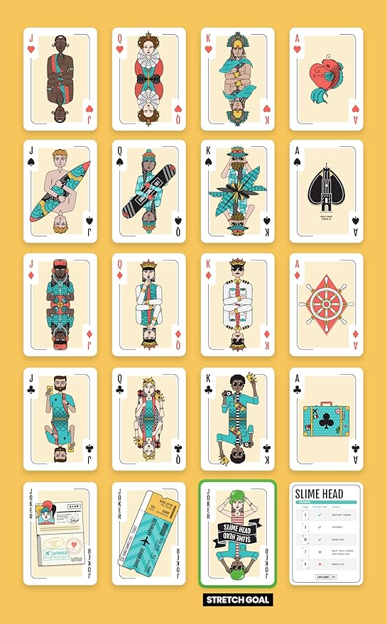 Card Games for Travelers | 30 Fun Classic Games & 2 Custom Decks | Ideal Gift for Kids (4+) & Travelers | Family Game Night & Road Trips.