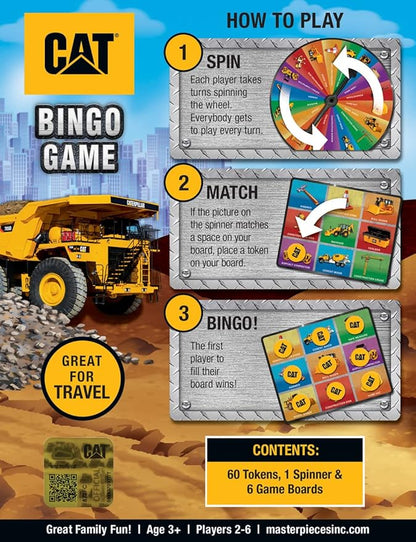 MasterPieces Kids Games - Caterpillar Bingo Game