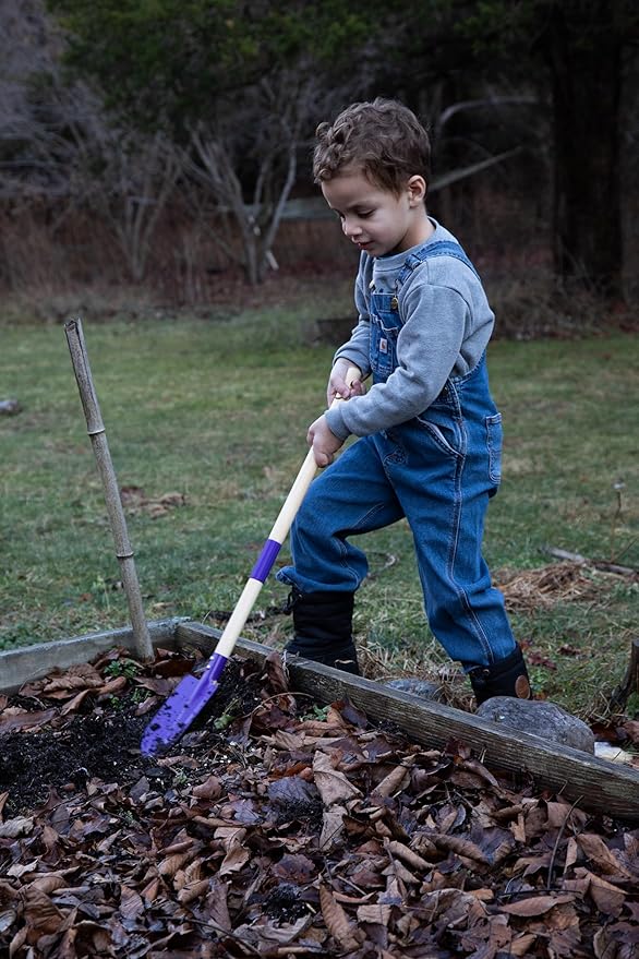 G & F Products JustForKids Kids Garden Tool Set,detatchble, Portable 4-Piece Multicolored Set for Gardening, 2-Pack with Travel Bag, Ages 5+