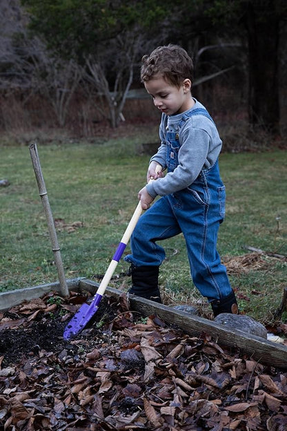 G & F Products JustForKids Kids Garden Tool Set,detatchble, Portable 4-Piece Multicolored Set for Gardening, 2-Pack with Travel Bag, Ages 5+