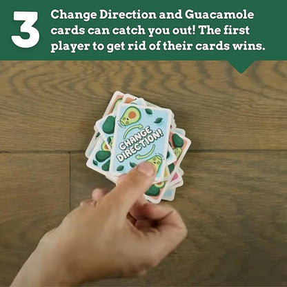 Ridley's Avocado Smash! 71 Piece Family Action Card Game with Storage Case,1 ea