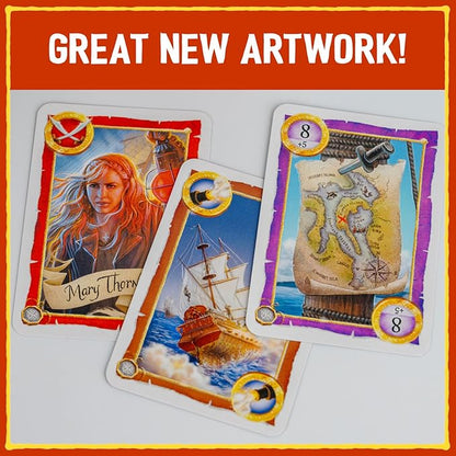 Grandpa Beck's Games Skull King Expansion - The Ultimate Pirate Trick Taking Game | from The Creators of Cover Your Assets & Cover Your Kingdom | 2-8 Players 8+