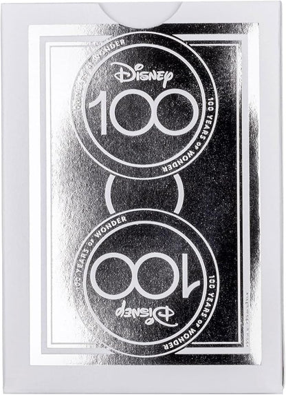 Bicycle Disney Limited Edition 100 Year Anniversary Playing Cards - Holographic Foil - Features 20+ Iconic Disney Characters