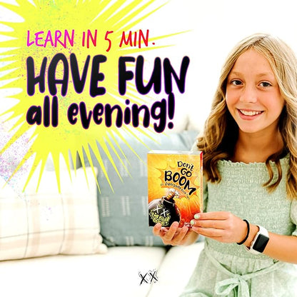 Inspiration Play Don’t Go Boom Family Card Game - Simple and Fun Card Game for Kids and Adults (2-6 Players)