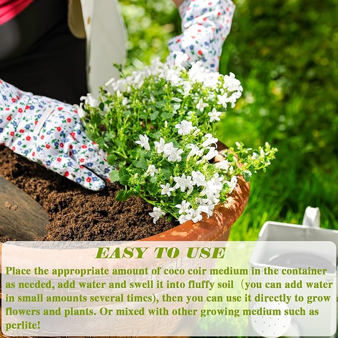 ZeeDix Organic Coco Coir Pellets Potting Soil, 200pcs 30mm Compressed Coconut Fiber Seed Starter Soil Pellets, Coco Peat Soil Discs for Indoor Outdoor Plants, Herbs, Houseplants, Flowers, Vegetables