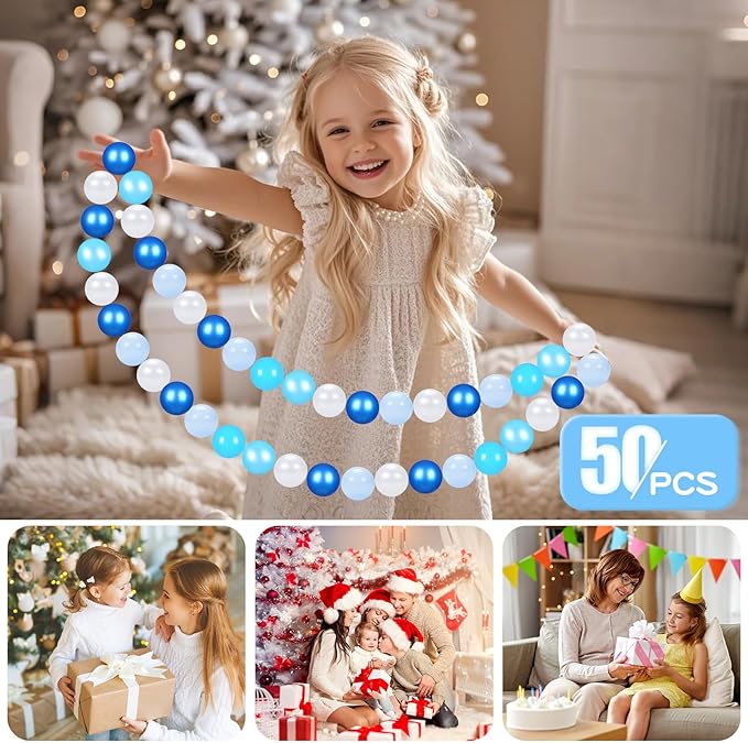 GOGOSO Ball Pits Balls for Toddlers Pack of 50 100 200 Plastics Shape Ball Non-Phthalate Non-BPA Non-Toxic 2.2-Inch Crush Proof Play Balls