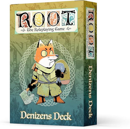 Magpie Games Root The Roleplaying Game: Denizens Deck Expansion – 55 Fully Illustrated NPC Cards