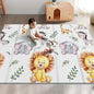 71x59 Foldable Foam Baby Play Mat for Floor, Babies Activity Tummy Time Playmat, Kids Non Toxic Foam Thick Play Mat for Baby, Toddlers, Waterproof & Anti-slip Crawling Mats