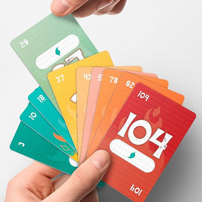 Beat The Heat Game | Family Party Card Game for Kids and Adults | Ages 8+ | 2 to 10 Players | 20 Mins. | Easy to Learn Strategy Card Games for Groups