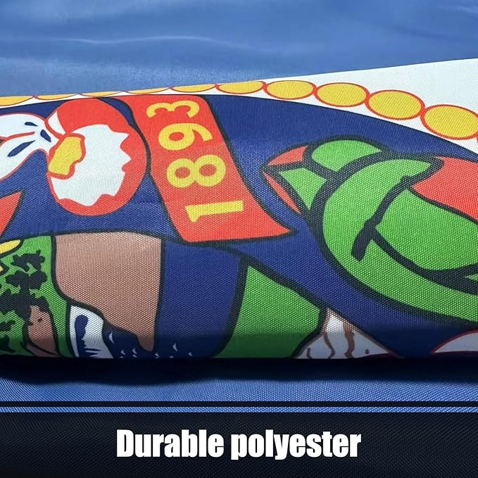 TOPFLAGS Minnesota State Flag 3x5 Outdoor MN Flags Double Sided Embroidered Durable Lasting Heavy Duty Nylon Stronger Brass Grommets 4 Stitched Hemming Perfect for Outside