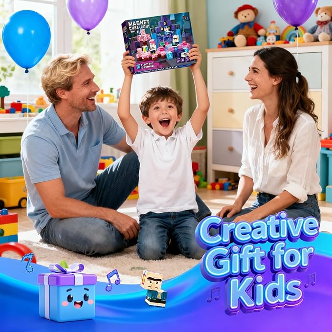 Magnetic Blocks 120PCS Magnet Building Blocks for Kids 4-12, Princess Sensory Girls Gift Educational Christmas Birthday Gifts Construction Toys