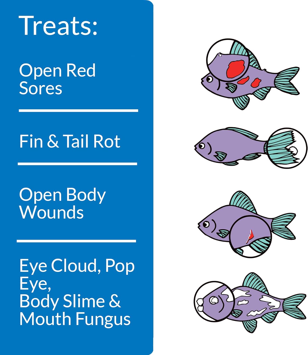 API MELAFIX Freshwater Fish Bacterial Infection Remedy 16-Ounce Bottle