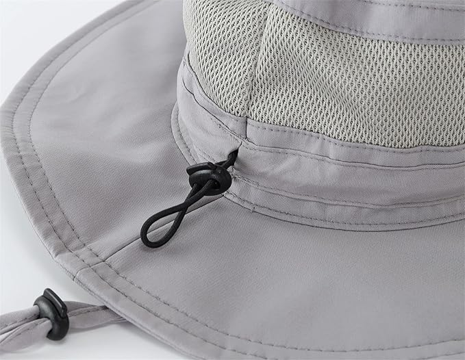 Connectyle Women's UPF 50+ Sun Hat UV Protection Wide Brim Bucket Hat Summer Beach Hats Fishing Hiking Outdoor Safari Hats