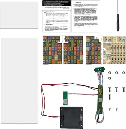 Tonecheer DIY Book Nook Kit for Adults, Wooden 3D Puzzle Bookend Bookshelf Insert Decor, Detective Booknook Miniature House Kit with Dust Cover and Body Motion Sensor LED (Violin Detective Agency)