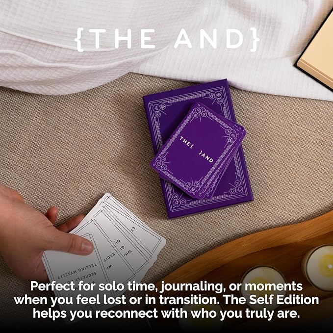 (The and) Self Love Edition - 199 Self Reflection Cards to Improve Self Awareness - Self Care Question Card Deck to Prompt Mindfulness & Meditation - Explore Identity for Women & Men by The Skin Deep