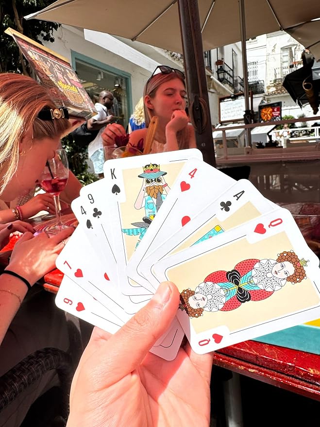 Card Games for Travelers | 30 Fun Classic Games & 2 Custom Decks | Ideal Gift for Kids (4+) & Travelers | Family Game Night & Road Trips.