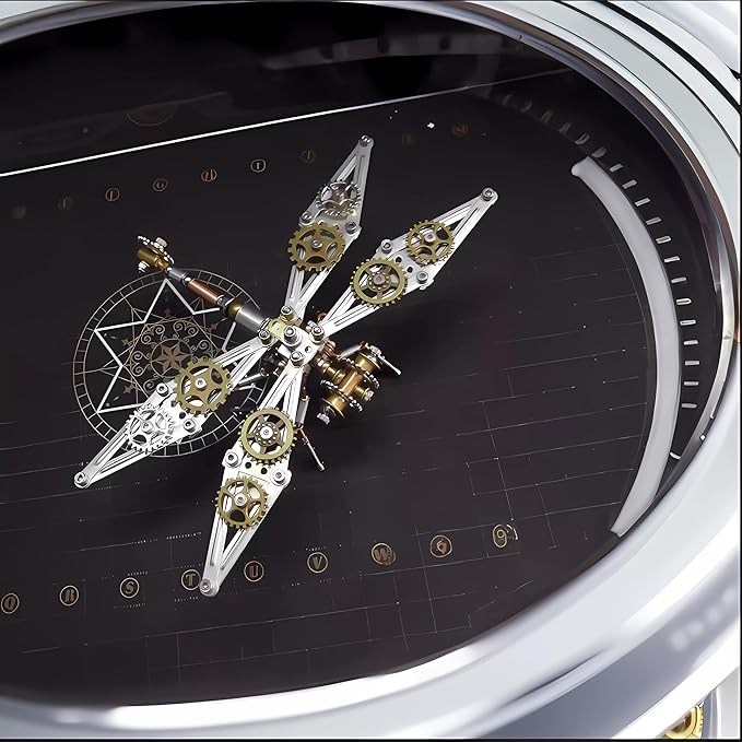 Mechanical Metal DIY 3D Insect Brass Puzzle (Dragonfly B)