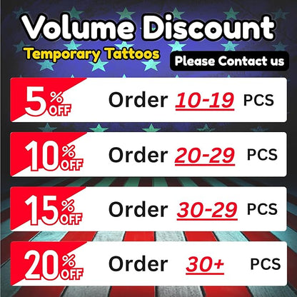 Party Pack 12-Pack - Custom Temporary Tattoos with Your Face | Funny Personalized Face Tattoos for Parties, Weddings & Events | Unique Fake Tattoos with Photo | Made in USA