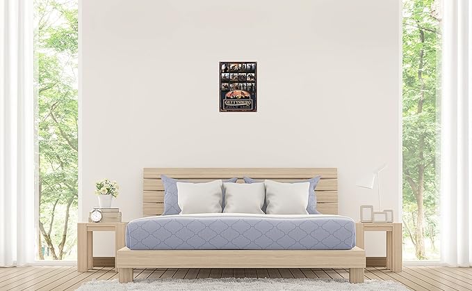 Gettysburg Civil War Collage Rustic Metal Art Print from Travel Artwork by Artist Paul A. Lanquist 8.5" x 11.5"