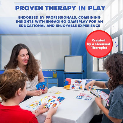 Chitchat Connect Conversation Game | Break The Ice Game for Therapy & Play | Counseling Office Must-Have | Ideal for Therapists & Parents | Build Communication & Social Skills for Teens & Kids