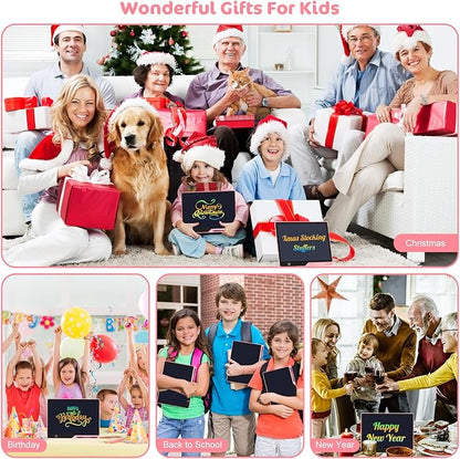 LCD Writing Tablet for Kids, Rechargeable 21 Inch Doodle Board,Easter Basket Stuffers,Preschool Learning Toys Christmas Birthday Gift 3 4 5 6 7 Year Old Girls Boys (Pink)