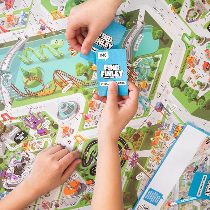 Fat Brain Toys Find Finley - New Deduction Game for Ages 8 to 12