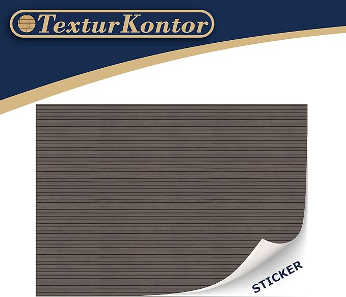 3 Sheets Self-Adhesive Wall Cladding for Dollhouse 1:12 Scale (Wood Peneele Dark Brown)