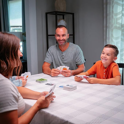 SLAPZI - The Fast-Matching, Card-Slapping Game, Match Picture Cards to Clue Cards and Slap Down Your match, Fast, Fun and Easy, Perfect For Family Game Nights & Parties. For 2-8 Players, Ages 8+