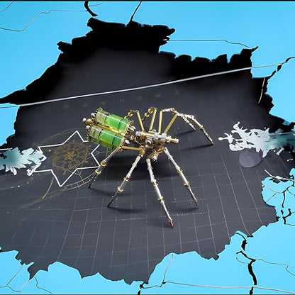 Mechanical Metal DIY 3D Insect Brass Puzzle (Gatling Spider)