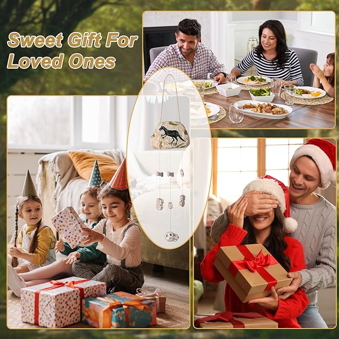 Outdoor Statue Dinosaur Hanging Decor Garden Solar Dinosaur Hanging Light for Outside Patio Balcony Pathway Lawn Yard Garden Figurine Ornament