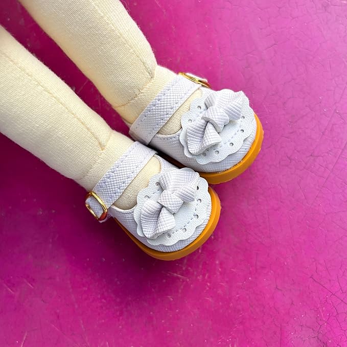 BlissfulPixie Handmade Wedding Present Princess Doll Waldorf Doll Rag Doll Birthday Present for Girl with Exquisite Box - Hazel 12"