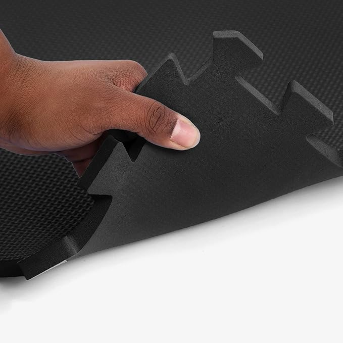 Flooring Inc's 1/2" Soft Non-Toxic Baby Play Mat, Toddler Playmat, Colorful Puzzle PlayMat, Floor Mats for Kids & Babies, EVA Foam Interlocking Tiles for Nursery & Playroom | Blue, 50 Tiles, 200 Sq/Ft