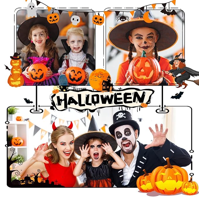 26 Colors Face & Body Paint Palette Kit，Halloween Makeup Kit, face painting kit professional，with 10 Brushes+30 pcs Stickers，Ideal for Halloween Cosplay Party SFX Arty Stage Makeup(26-Colors)