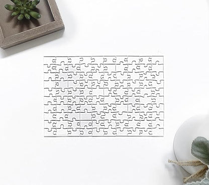 The Clearly Impossible Puzzle ® 100 Pieces - Clear Difficult Jigsaw Puzzle - False Edge Pieces - Clear Hard Puzzle - 100 Piece